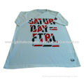 Men's short sleeved t-shirt, made of 65/35 TC, OEM service are welcomeNew